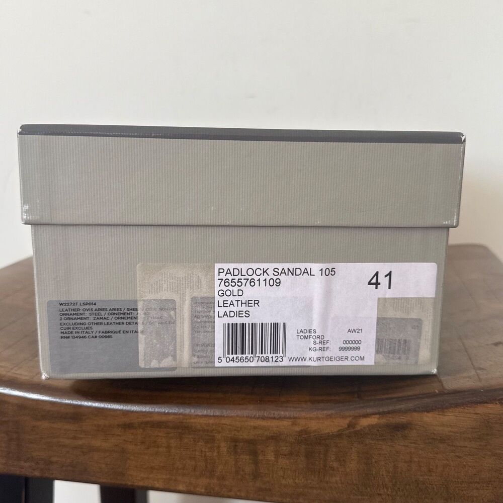 Authentic Tom Ford Empty Shoe Box 12” x 8” x 4.9” Luxury Storage Display Organiz - Picture 6 of 16